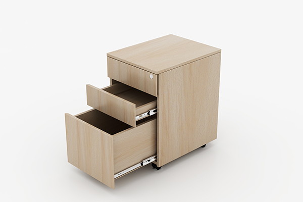 wooden movable cabinet